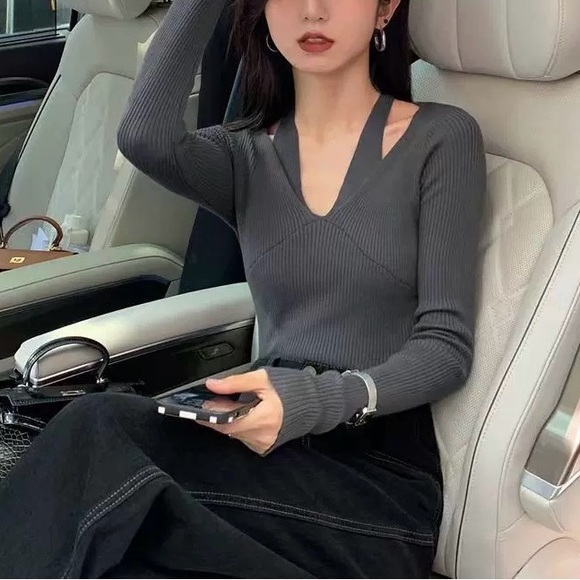 halter neck sweater 2 for $30 - Picture 2 of 5